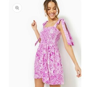 Lilly Pulitzer Pink Floral romper